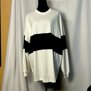 NWOT Spirit Jersey Unisex Oversized long sleeve tee M plus see measurements